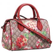 Gucci Boston Blooms Supreme Canvas Bag Replica