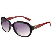 Gucci Elegant Oval Shaped Red Sunglasses 308034