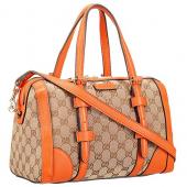 Cheap Gucci GG   Handle Bag Orange