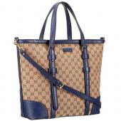 Gucci GG Medium  Tote Black Blue