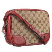 Cheap Gucci GG Supreme Canvas Dark Red Shoulder Bag 18926943