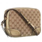 Gucci GG Supreme Canvas Gold Shoulder Bag 18926944