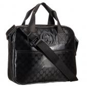 Gucci Guccissima Light Black Duffle Bag 18926973