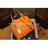 Gucci Yellow Handbag Calfskin