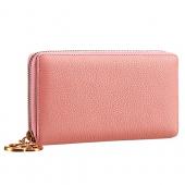 Gucci Marmont Leather Wallet Pink