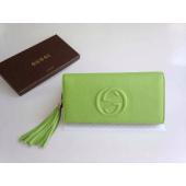 Replica Gucci Calfskin Purse Wallet Green