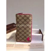 Gucci Purse Wallet Brown Calfskin