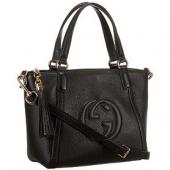 Gucci Soho  Handle Black Bag Small