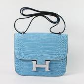 Hermes Constance 3143 Ladies Blue Handbag