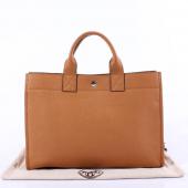 Hermes Briefcases 6008 Unisex Briefcase Coffee