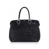 Hermes Original leather 60669 Cow Leather Black