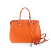 Hermes Original leather 60669 2way Cow Leather Orange Bag Replica