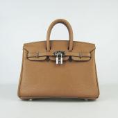 Replica Hermes Birkin 6068 Handbag Coffee