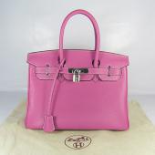 Hermes Birkin 6088 Ladies Handbag Cow Leather Replica HM04923