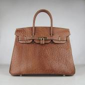 Hermes Birkin 6089 Ladies Handbag Cow Leather -a3 Replica