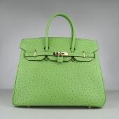 Hermes Birkin 6089 Ladies Handbag Green