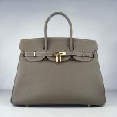 Hermes Birkin 6089 Ladies Handbag Grey