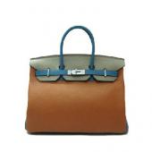 Cheap Hermes Birkin 6089 Ladies Handbag Cow Leather -58