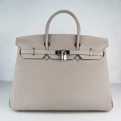 Hermes Birkin 6099 Ladies Leather Grey