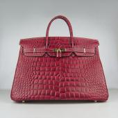 Cheap Hermes Birkin 6099 Ladies Handbag Red