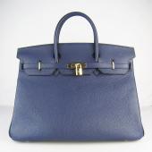 Hermes Birkin 6099 Handbag Blue