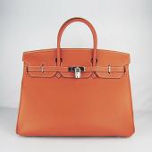 Replica Cheap  Hermes Birkin 6099 Ladies Orange Handbag