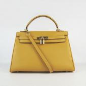 Hermes Kelly 6108 Ladies 2way Cow Leather Handbag Replica