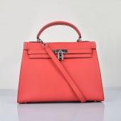 Hermes Original leather 6108 Ladies Lambskin Handbag