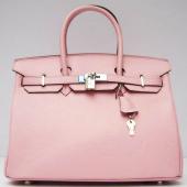 Hermes Birkin 62640 Ladies Handbag Cow Leather -7c