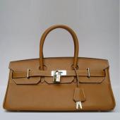 Hermes Birkin 62642 Handbag Coffee