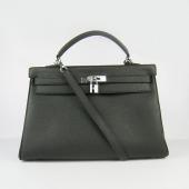 Cheap Hermes Kelly 6308 Ladies 2way Black Handbag