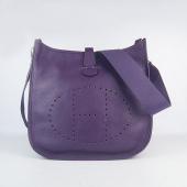 Hermes Evelyne 6309 Ladies Cross Body Bag Purple