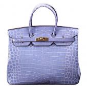 Hermes Birkin 35 Crocodile Lilas 608059