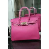 Replica Hermes Birkin Handbag Red