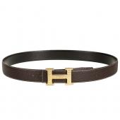 Hermes Brown With Gold 