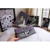 Replica Hermes Clutch Black