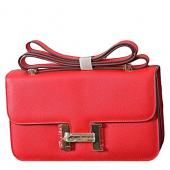 Hermes Constance Elan Red Vermillion 608127