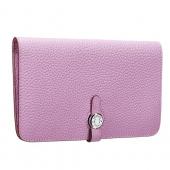 Cheap Hermes Dogon Wallet Pink  18926639