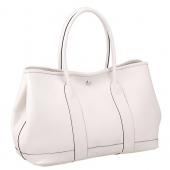 Hermes Garden Party Tote White