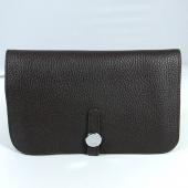 Hermes Wallet H001 Unisex Coffee