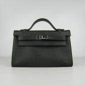 Hermes Clutches H008 Ladies Briefcase Black Handbag