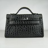 Hermes Clutches H008 Ladies Briefcase Lizard Leather HM09377