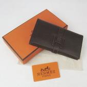 Hermes Wallet H015 Ladies Wallet Coffee Replica