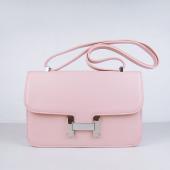 Hermes Constance H020 Ladies Cross Body Bag Pink Replica