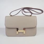 Hermes Constance H020 Ladies Cow Leather Grey