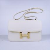 Hermes Constance H020 Ladies Cross Body Bag Beige