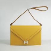 Hermes  bags H021 Ladies Cross Body Bag Yellow