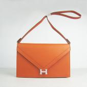 Hermes  bags H021 Ladies Lambskin Orange