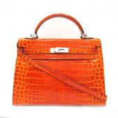 Cheap Cheap Hermes Kelly H1032 2way Crocodile