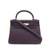 Hermes Kelly H1043 Ladies 2way Purple Bag